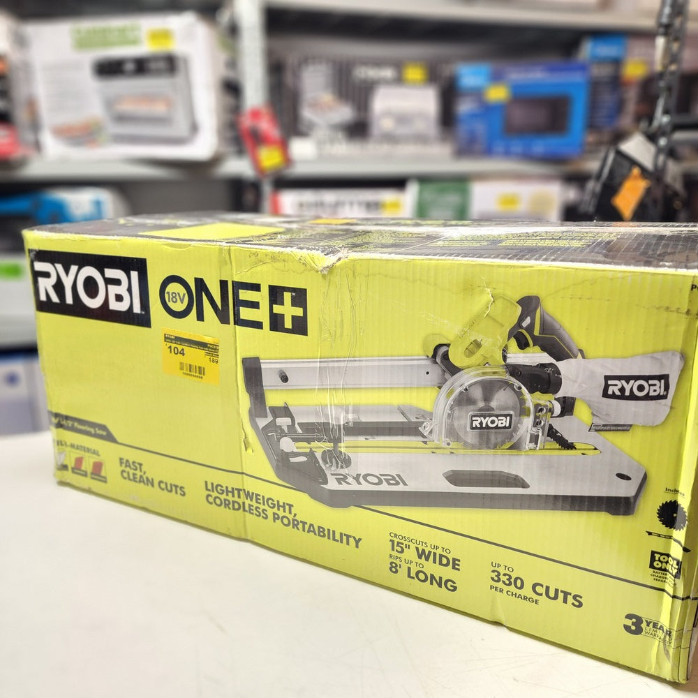 ONE+ 18V 5.5in. Cordless Flooring Saw with Blade (Tool Only) (PGC21B) ONE+ 18V 5.5in. Cordless Flooring Saw with Blade (Tool Only) (PGC21B)